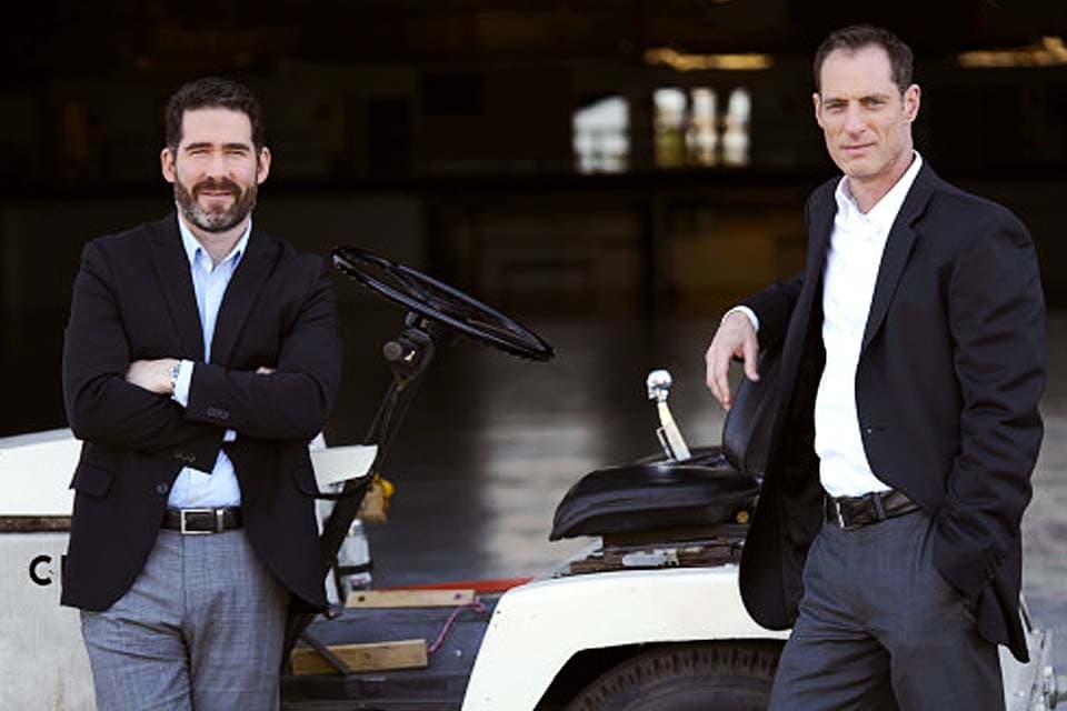 Chris Eichman and Steve Schwartz, co-founders of Aerista